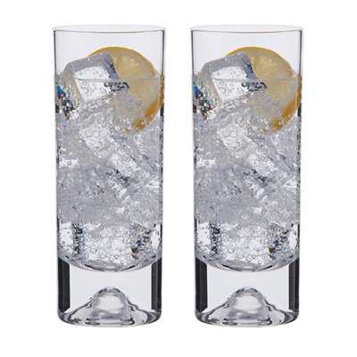 Dimple 370 ml Lead Crystal Highball Glass