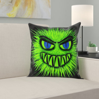 Monster Throw Pillow