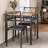 Kitchen Table Set W/ Upholstered Chairs-1593045029-1593045028-1583788513