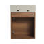 Meuble-lavabo flottant 18 po - Compartiment de rangement spacieux, lavabo en céramique, design tendance, ébène brun 18 po avec lavabo simple, lavabo, classique