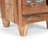 Eco-friendly Rustic Reclaimed Wood End Table With Storage