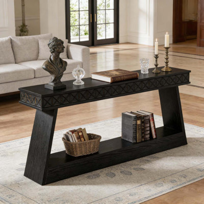2-Tiered Versatile Entryway Console Table