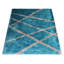 Tapis en polyester à poils longs touffeté à la main Akyrie-33070254