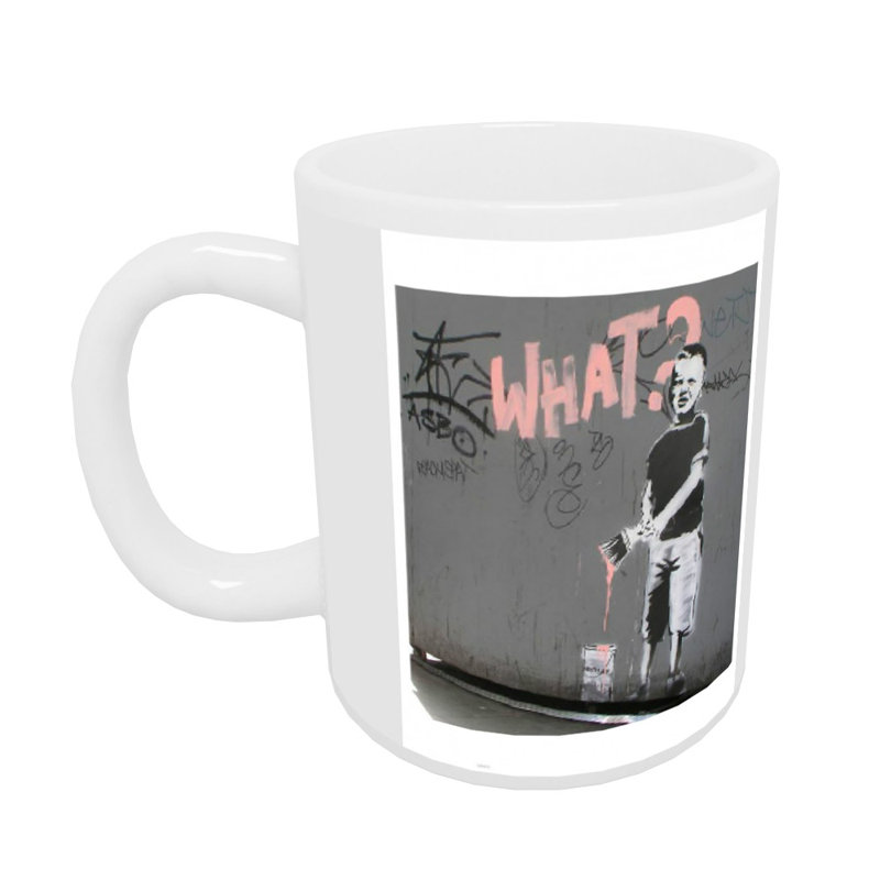 Brewer Earthenware Coffee Mug