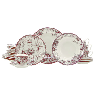 Adelaide Porcelain China Dinnerware Set Piece