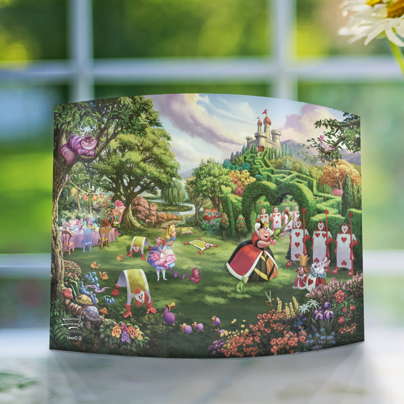 Imprimé acrylique incurvé Disney (Queen of Hearts)