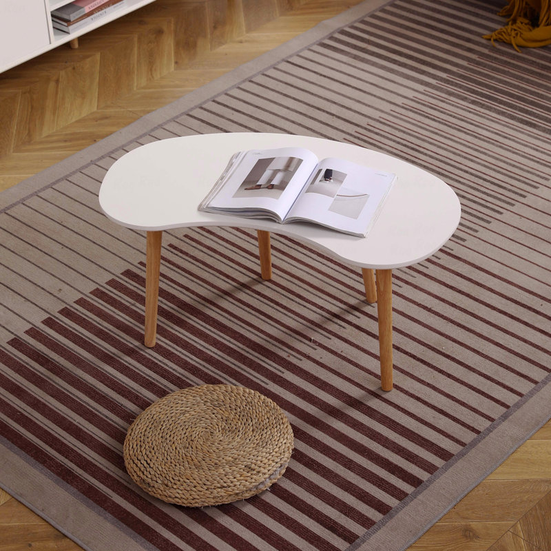 Pieds de table basse en bois massif