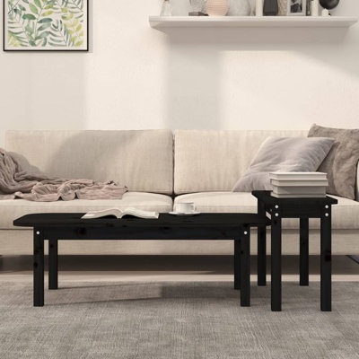 Wrenshall Solid Wood Four Leg Coffee Table