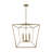 Dumas 6 - Light Dimmable Lantern Geometric Chandelier-237106242