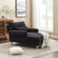 Chaise longue rembourrée avec dossier réglable Davene-739271323