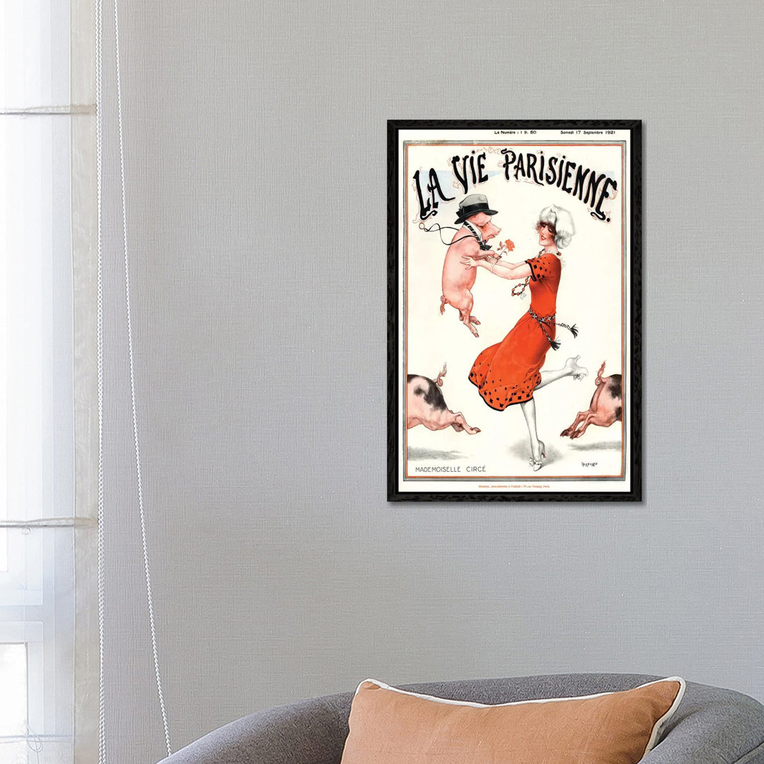 1921 La Vie Parisienne Magazine Cover by The Advertising Archives - Gallery-Wrapped Canvas Giclée