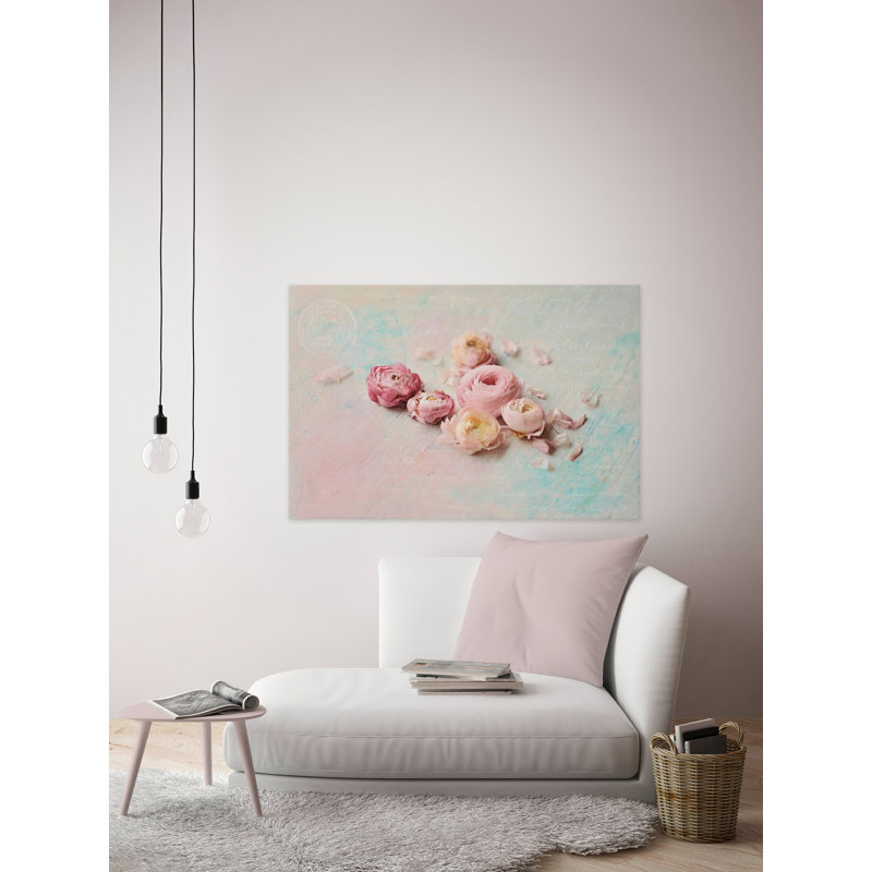 Ranunculus Petals I by Sylvia Cook - Wrapped Canvas Print, 41cm H x 61cm W x 3.81cm D
