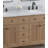 Maxbano Farmhouse 55" Double Bathroom Vanity with White Undermount Sink