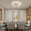 Aweys 1-Light 20cm Square LED Flush Mount Ceiling Light-2112046805-2112046807