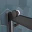 Porte de douche sans cadre de l 56 po x H 74 po-98354885