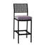 New Century Iron Outdoor 30.75'' Bar Stool with Cushion-25914765-25914769