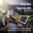 Solar 25-Bulb LED String Lights - 52ft w/ USB Charging