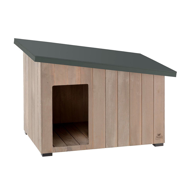 Wood Portable Dog House, 67cm H x 62.5cm W x 95.5cm D