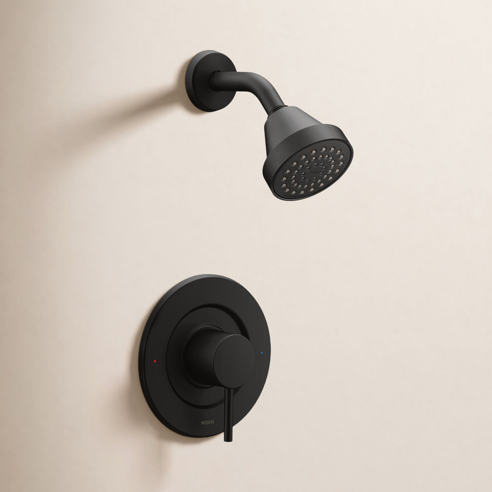 Align Eco-Performance Posi-Temp Shower Trim Kit, Matte Black