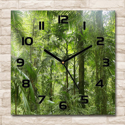 Harmehar Glass Wall Clock