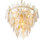 Chandelier Rhombus Antique Brass Finish