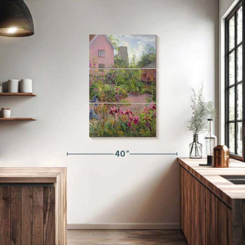 Jardin d'herbes Alvord à midi, H 38 po x l 24 po