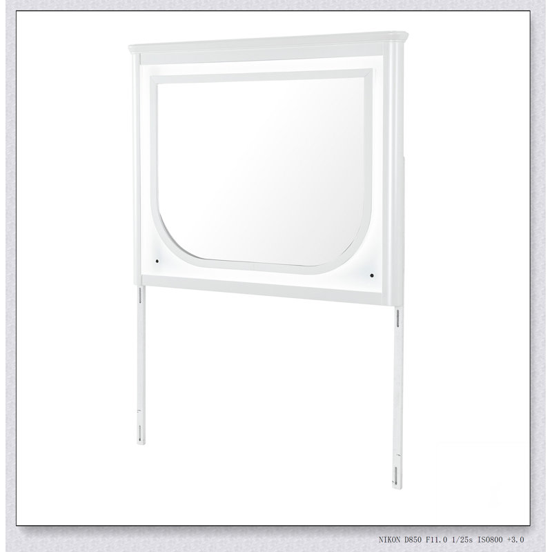 BRENDA GREY MIRROR WITH LED