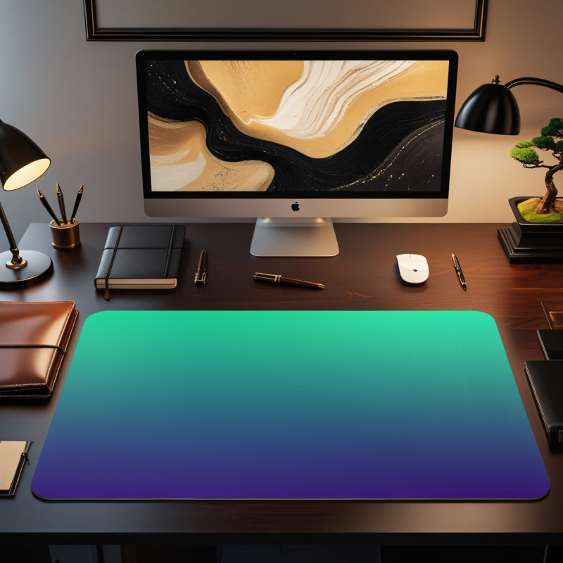 Polyester Desk Pad, 23.6x13.8