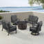 Ferruccia Outdoor 7 - Piece Conversation Set-824685734