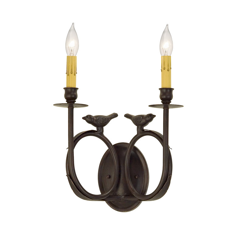 Ornith 2 - Light Candle Wall Light