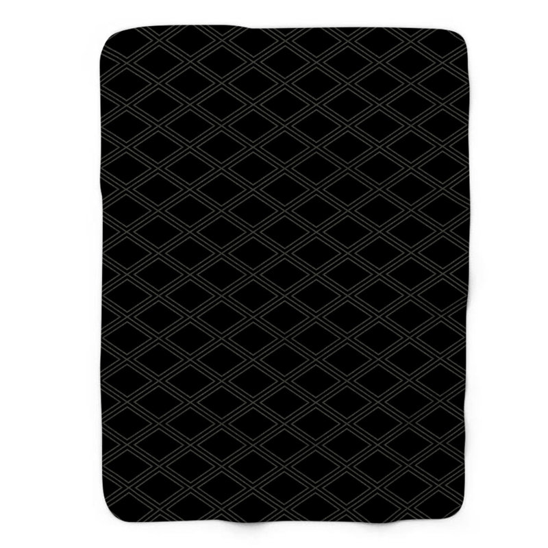Mono Patterns - 1 pièce Sherpa Premium couverture 0082, L 60 po x L 80 po