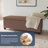 Aiyahna 46.85" Wide Rectangle Upholstered Storage Ottoman-33694740