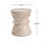 Outdoor/Indoor Lightweight Concrete Side Table