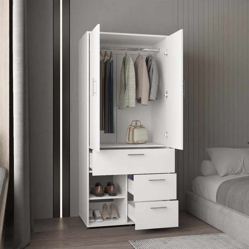 Armoire avec portes doubles