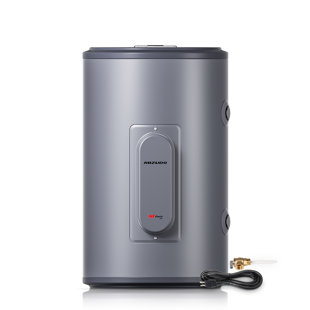 Chauffe-eau électrique à réservoir court 10 gallons avec soupape en T et P, 1500 W 120 V, raccord d'eau 3/4 po Npt