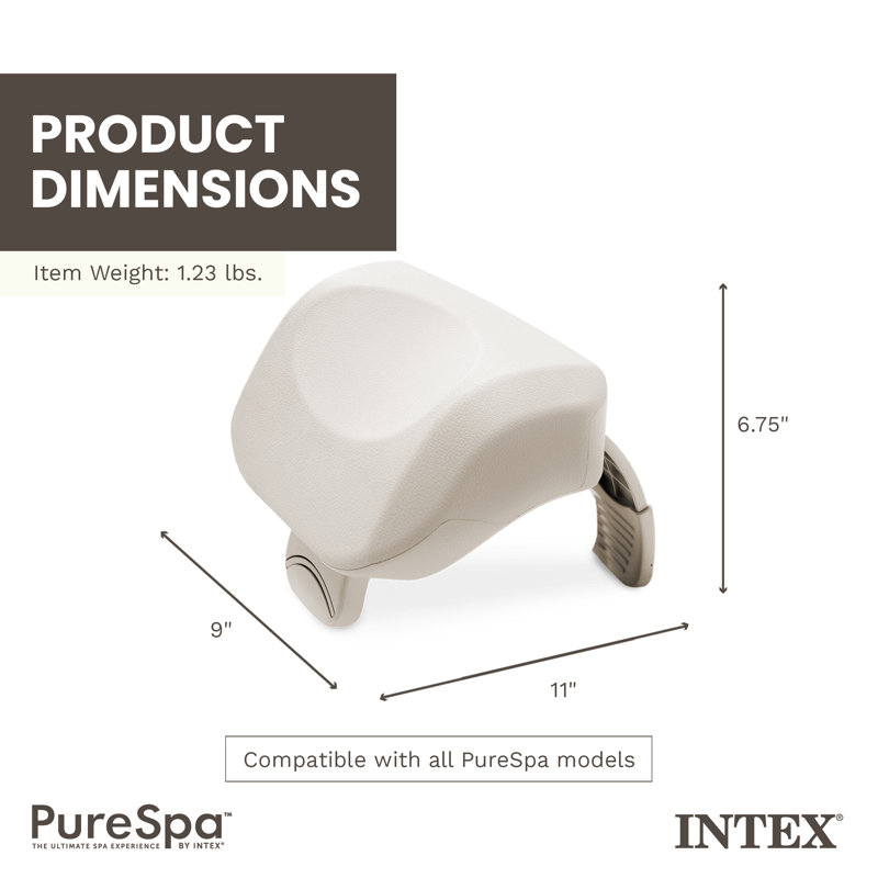 Intex Headrest in White