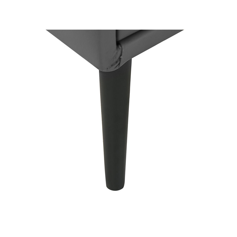Jody 48cm W Bedside Table, Grey