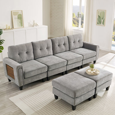 Modern Sectional Sofa Ushaped Sofa Upholstered Sofa Couch