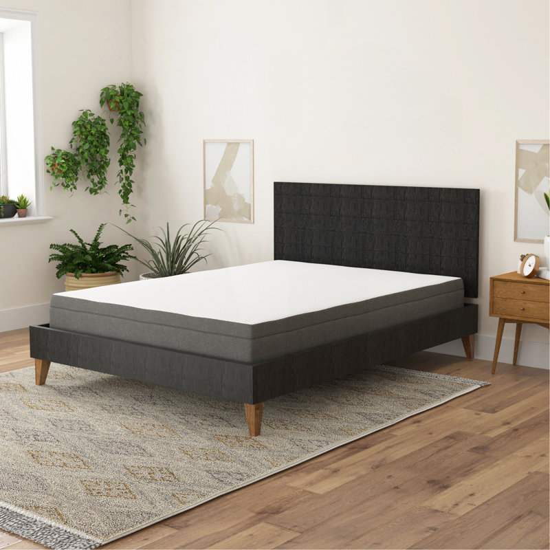 8" Daisy Firm Memory Foam Mattress With Edge Support And Air Grid Twin Long, Twin