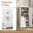 Freestanding Floor Accent Space-saving Bathroom Cabinet With Adjustable Shelf-716500341