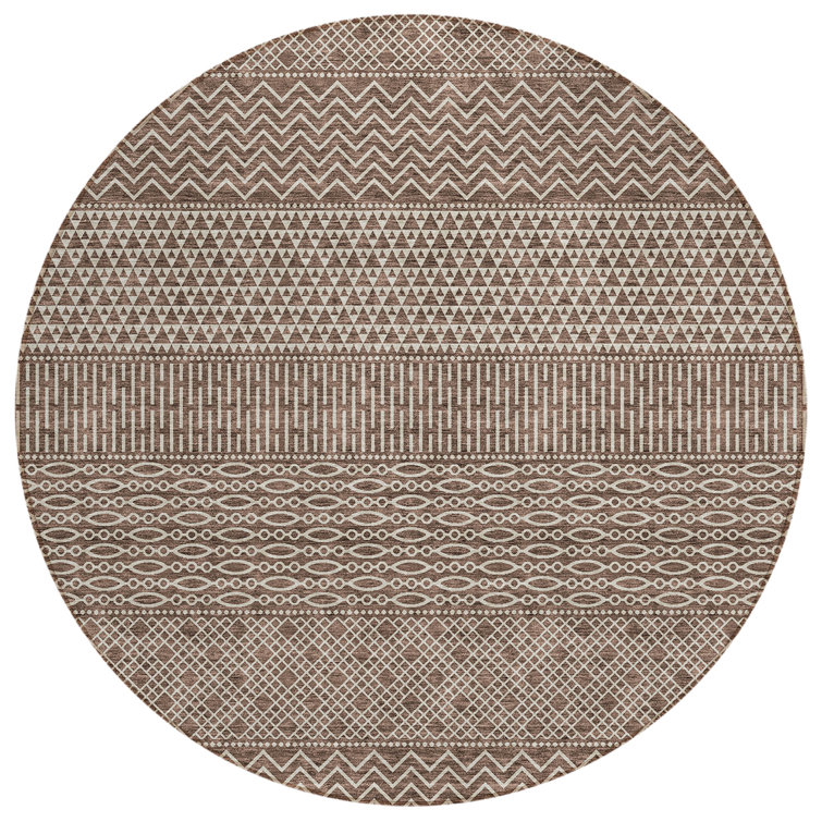 Tisdell Area Rug with Non-Slip Backing