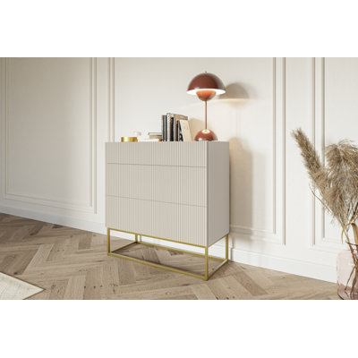 Anyieth 90 cm W Chest of 3 Drawers