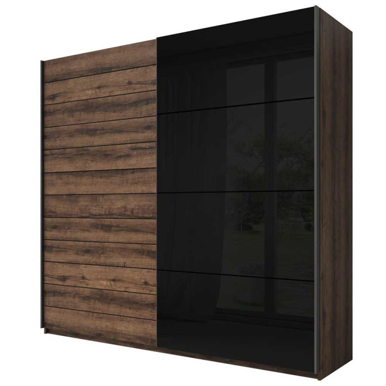 Marcelo 2 Door Wardrobe, 210cm H x 200cm W x 61cm D