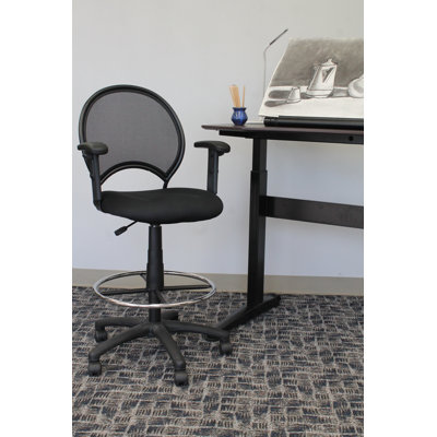Mesh Drafting Chair by Boss Office Products