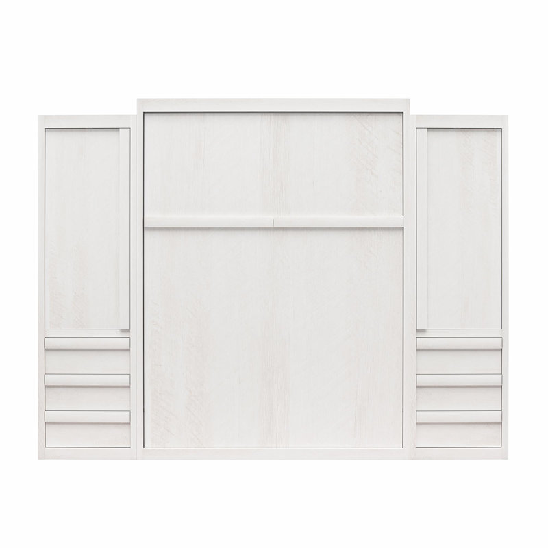 Wexford Murphy Storage Bed with Armoire Cabinets