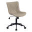 Fauteuil de bureau pivotant en similicuir avec roulettes Brionni-87784334