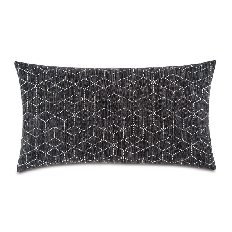 Bale Bateman Charcoal Cotton Blend Zipper Sham, King