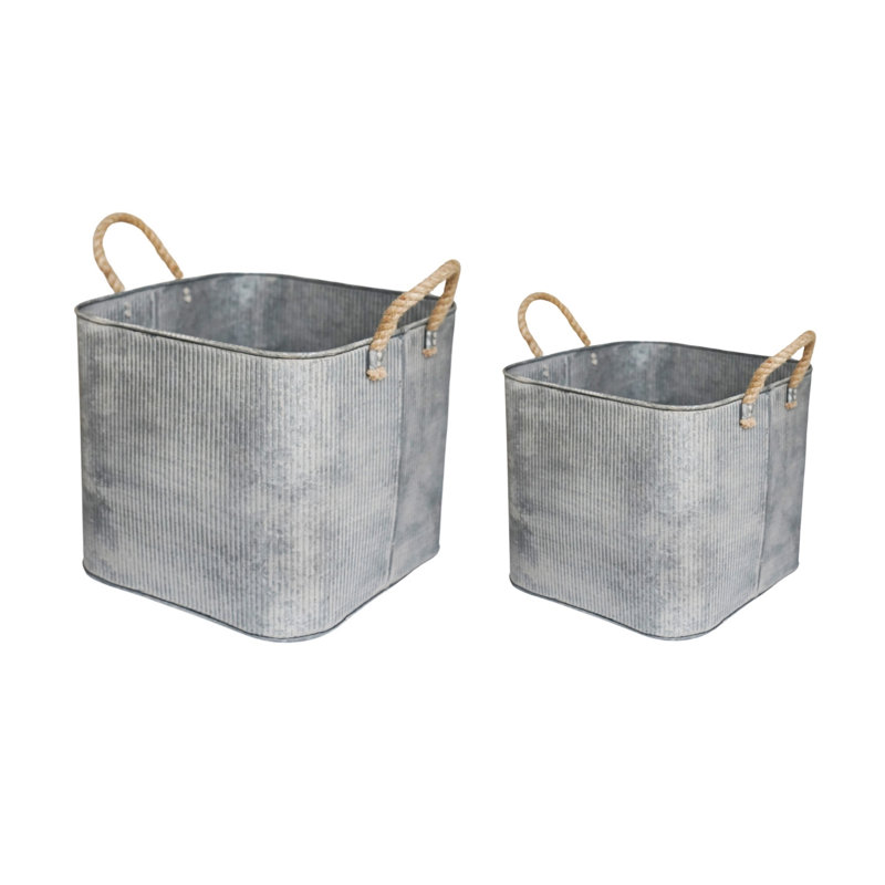 Metal Pot Planter