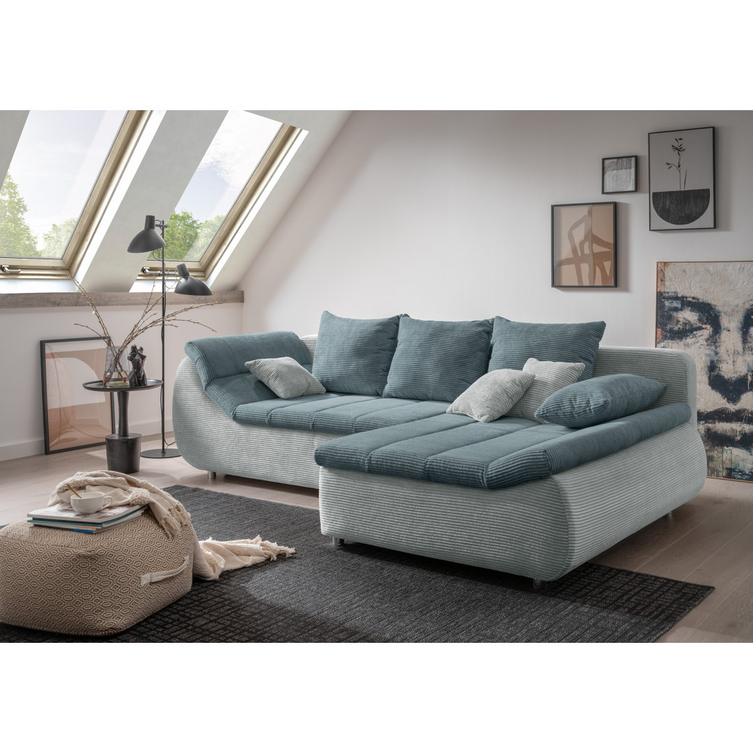 Ecksofa Aliyan mit Bettfunktion