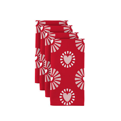Polyester Geometric Square Napkin